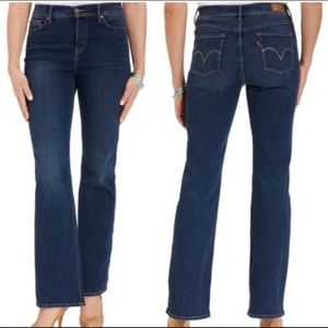 Levi's 512 Perfectly Shaping Bootcut Jeans sz 18W